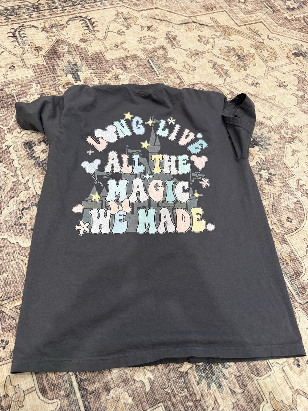 Disney Comfort Colors Long Live- size large